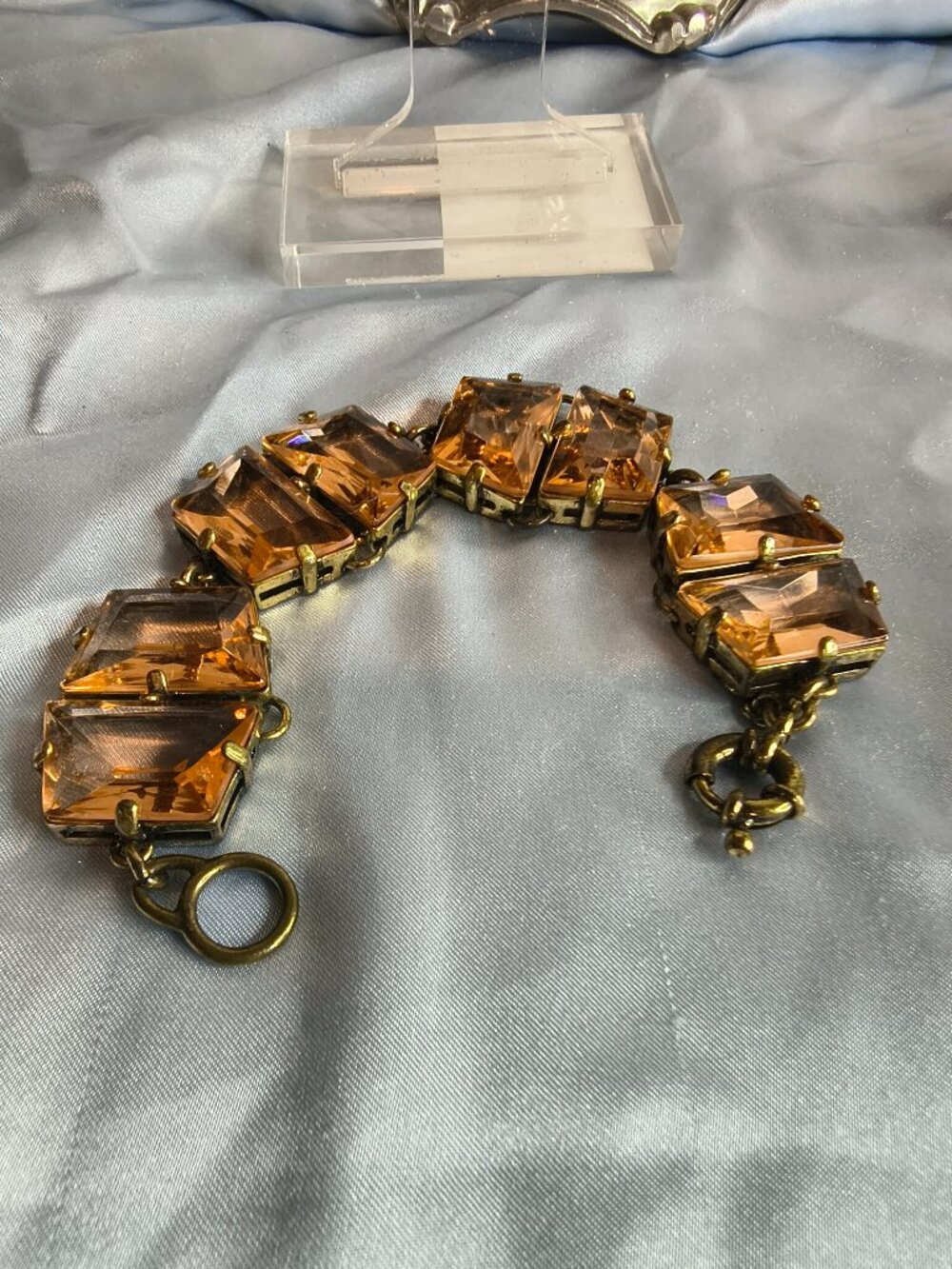 Antiqued Brass Tone J. Crew Bracelet